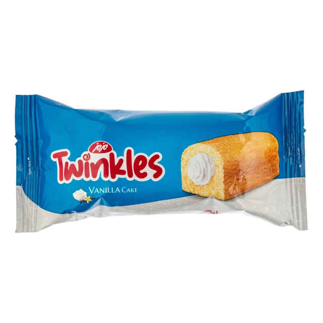 کیک وانیلی با مغزی کرم خامه توینکلز مزمز | راهنمای خرید کیک و کلوچه