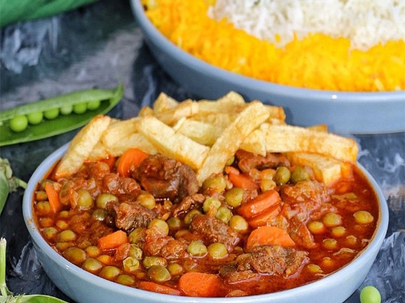4 مدل طرز تهیه خورشت نخود فرنگی + 10 نکته برای طعم لذیذش