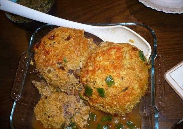مراحل طرز تهیه کوفته نخود کرمانشاه