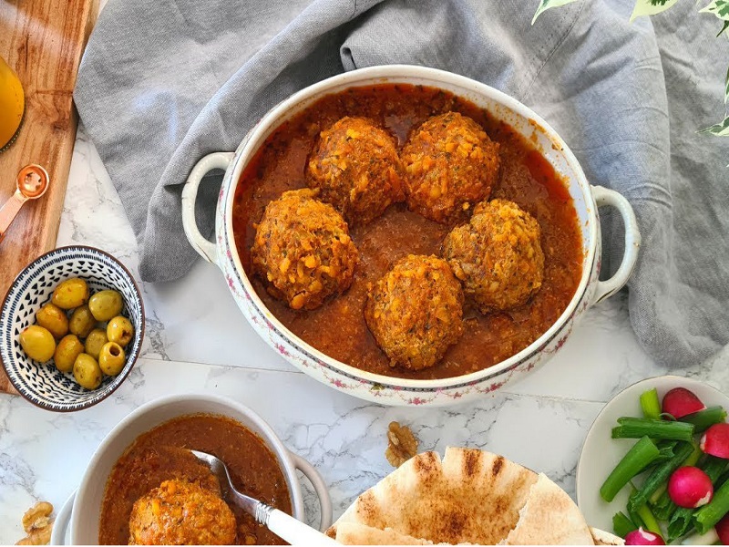 طرز تهیه کوفته نخود کرمانشاهی + 14 نکته خشک نشدن، وا نرفتن و ترک نخوردن