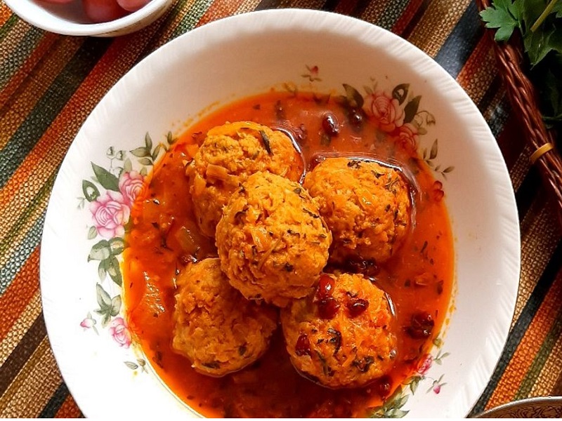 طرز تهیه کوفته نخود کرمانشاهی؛ در یک نگاه