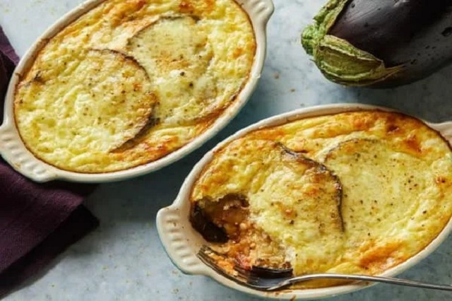 طرز تهیه سوفله سیب زمینی و بادمجان؛ در یک نگاه