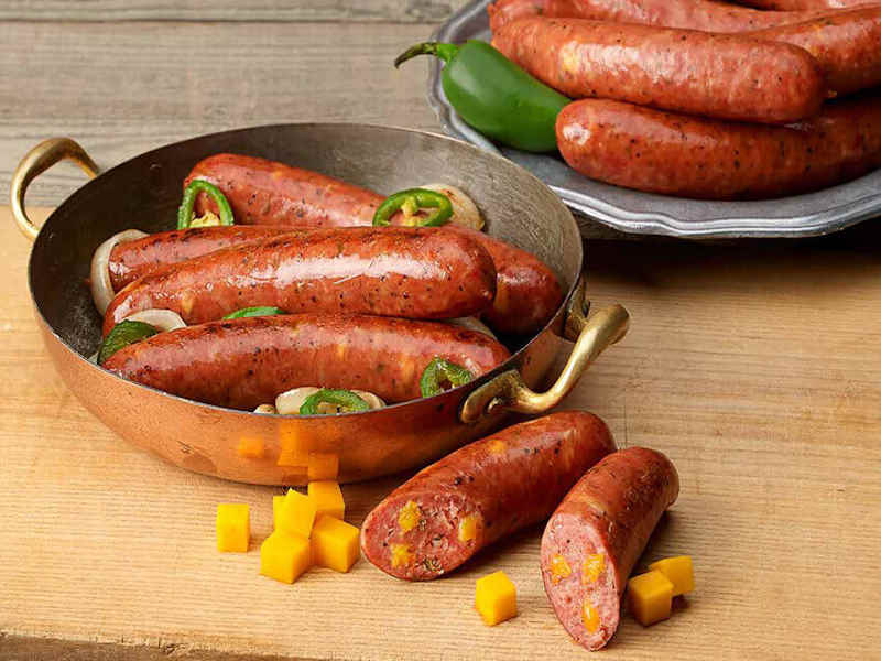 طرز تهیه سوسیس پنیری
