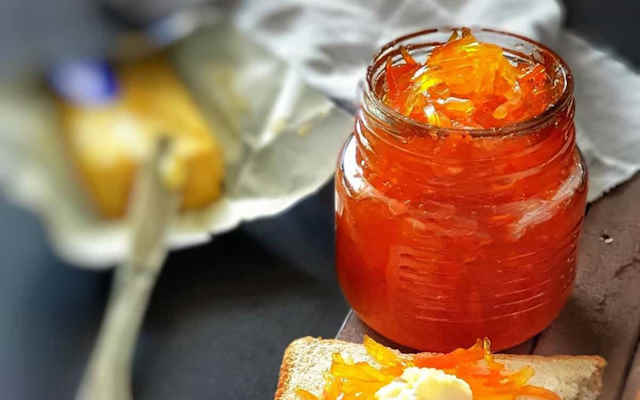 مراحل طرز تهیه مربا زردک