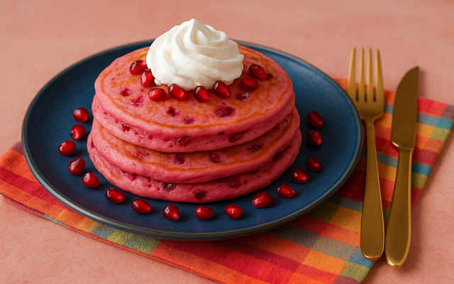 طرز تهیه پنکیک انار کلاسیک در یک نگاه طرز تهیه پنکیک انار کلاسیک در یک نگاه