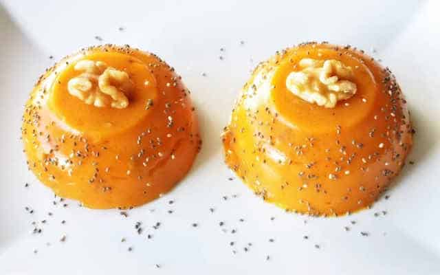 مراحل طرز تهیه کرم خرمالو کلاسیک مراحل طرز تهیه کرم خرمالو کلاسیک