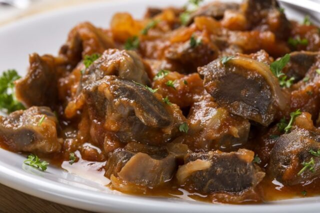 طرز تهیه خوراک سنگدان مرغ در یک نگاه