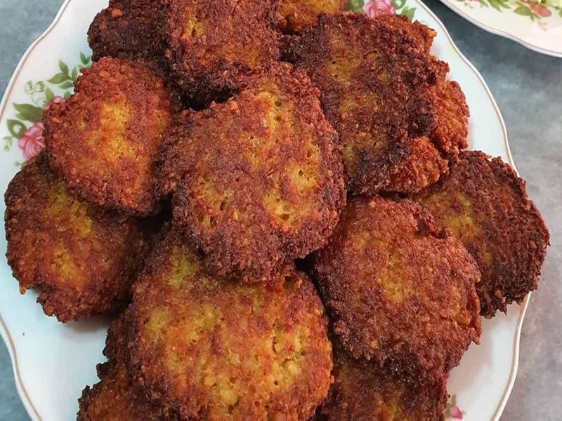 طرز تهیه شامی کباب با سنگدان مرغ