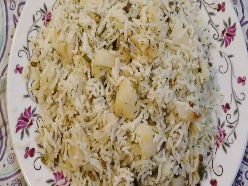 طرز تهیه شلغم پلو