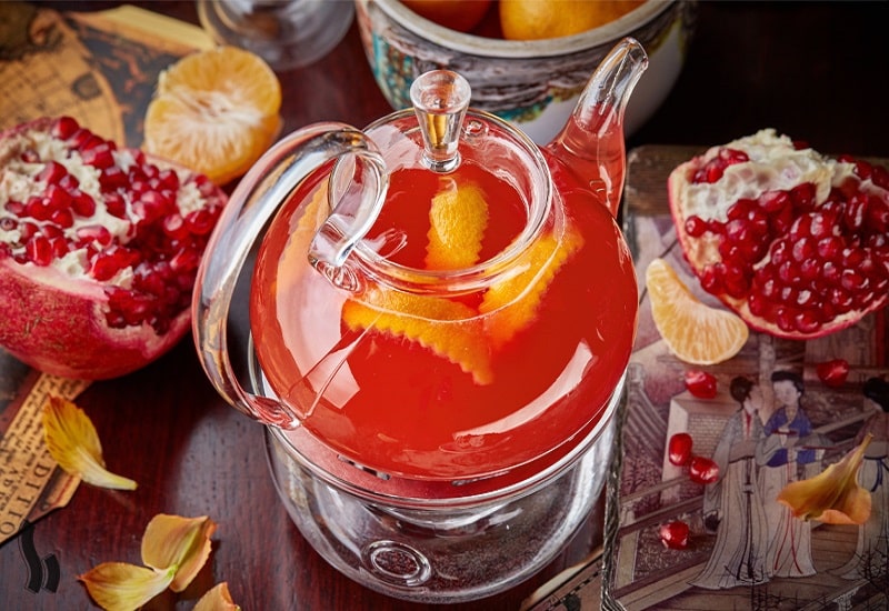 4 طرز تهیه دمنوش پوست انار بدون تلخی + بهترین زمان مصرف آن