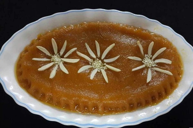 حلوای سیب خانگی