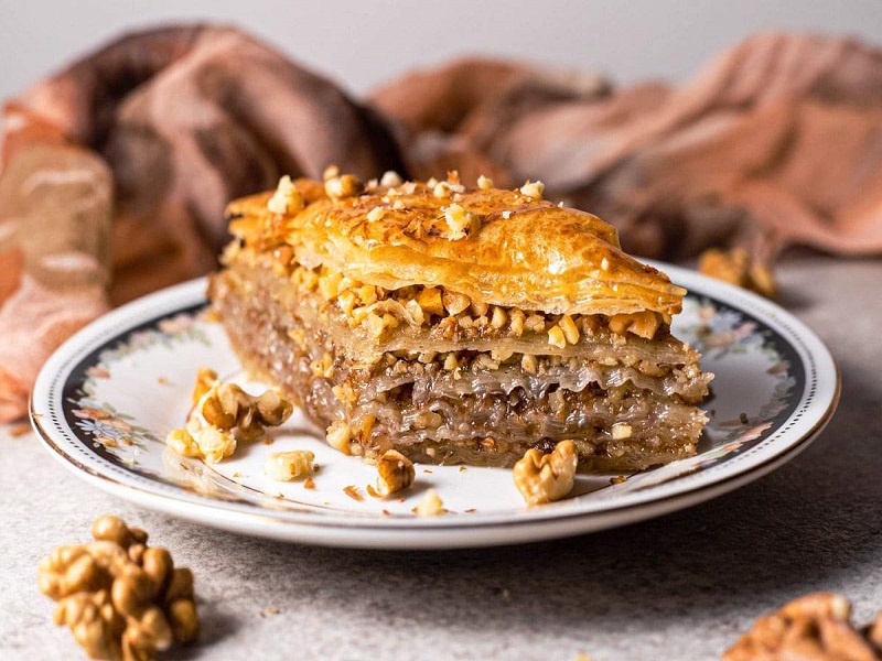 طرز تهیه باقلوا یونانی