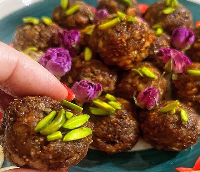 طرز تهیه حلوای انجیر ترافلی