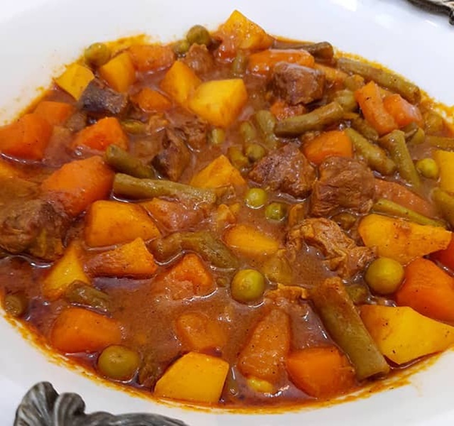 خورش لوبیا سبز