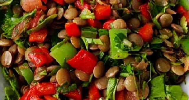 نکات مهم در طرز تهیه سالاد عدس در خانه