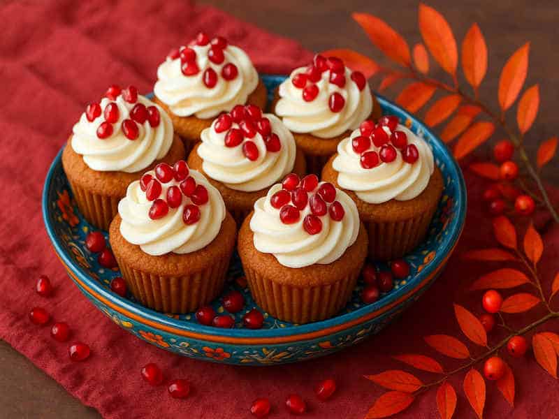 طرز تهیه مافین انار