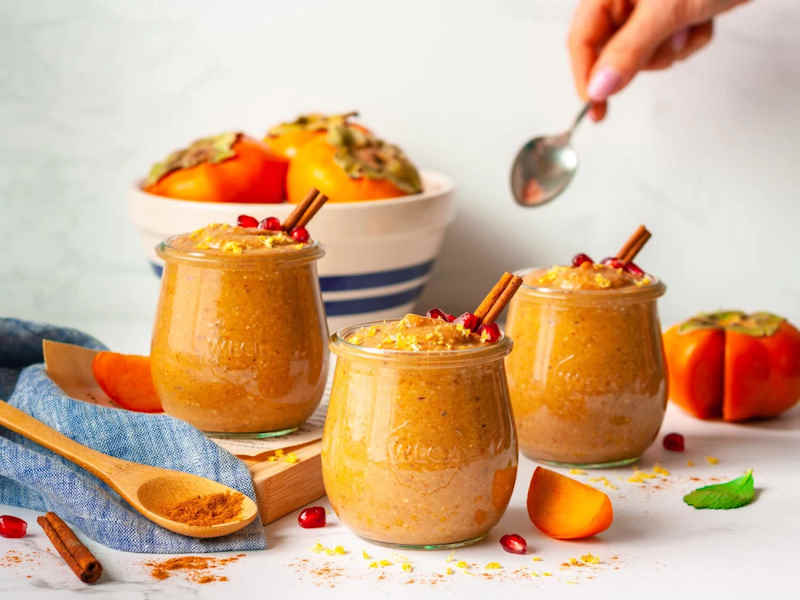 طرز تهیه میلک شیک خرمالو