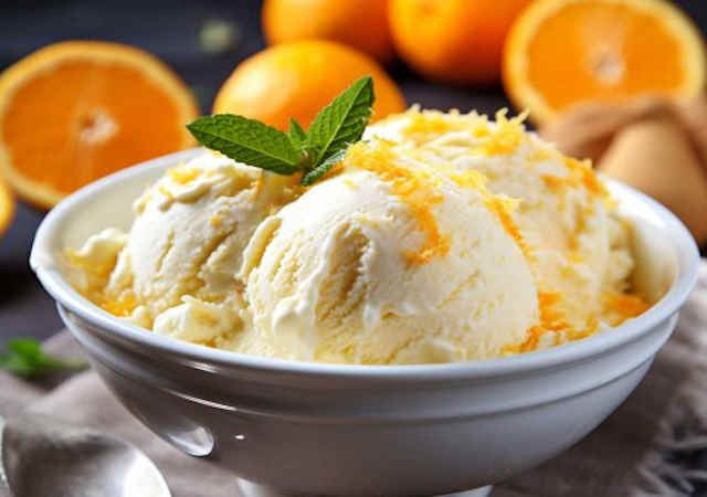 طرز تهیه بستنی پرتقالی با پوره پرتقال و ثعلب در یک نگاه طرز تهیه بستنی پرتقالی با پوره پرتقال و ثعلب در یک نگاه