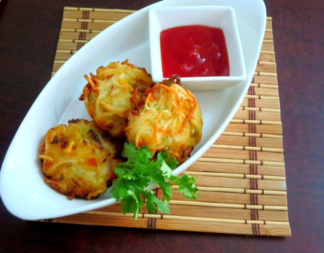 طرز تهیه کتلت نودل