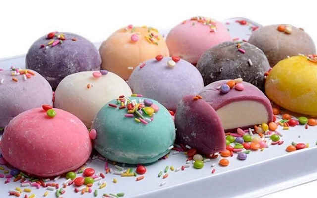 مراحل طرز تهیه موچی بستنی ژاپنی در مایکروویو مراحل طرز تهیه موچی بستنی ژاپنی در مایکروویو