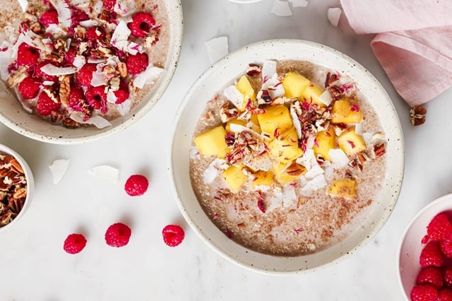 نکات مهم در مورد طرز تهیه فرنی کینوا