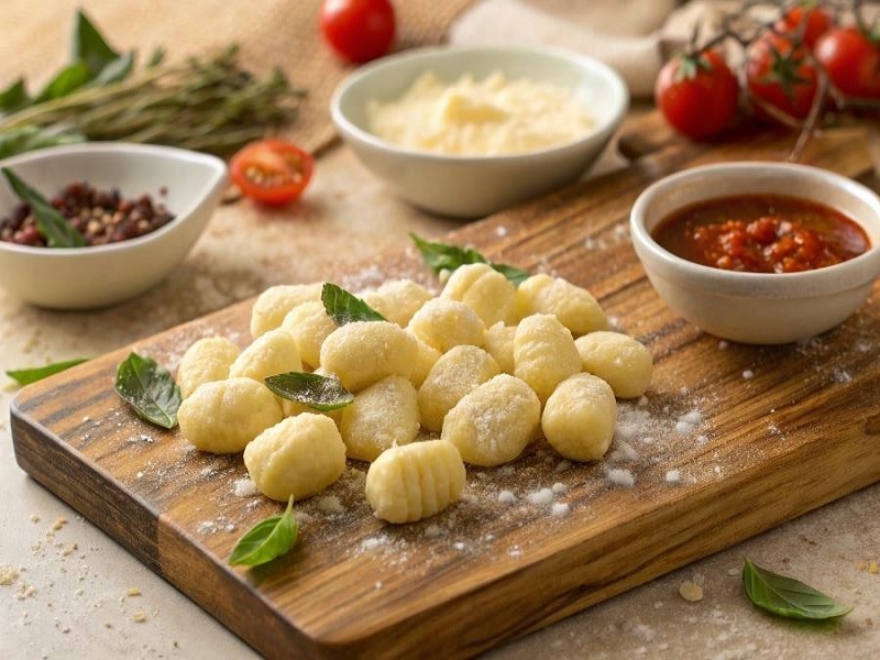 انواع سس برای سرو پاستا گنوچی