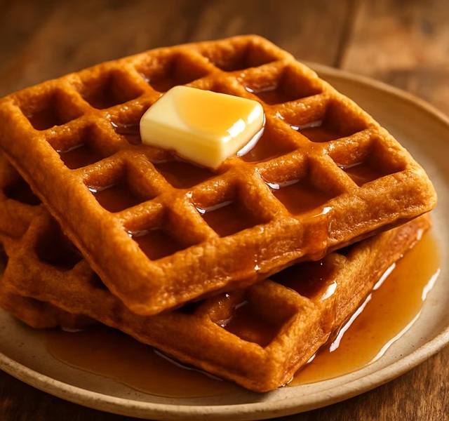 طرز تهیه وافل کدو حلوایی در یک نگاه طرز تهیه وافل کدو حلوایی در یک نگاه