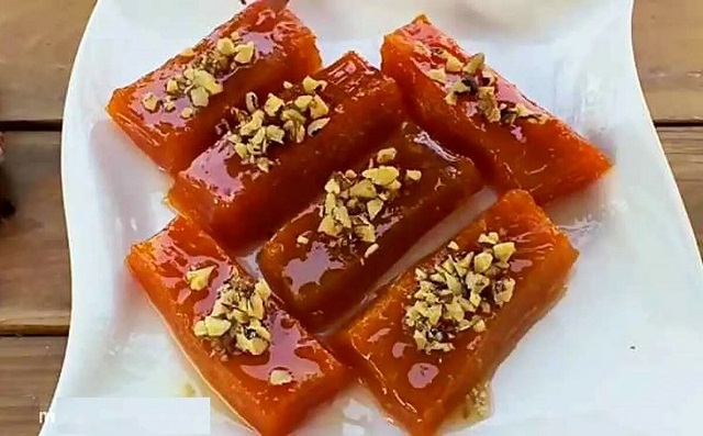 مراحل طرز تهیه کدو حلوایی سرخ شده مراحل طرز تهیه کدو حلوایی سرخ شده
