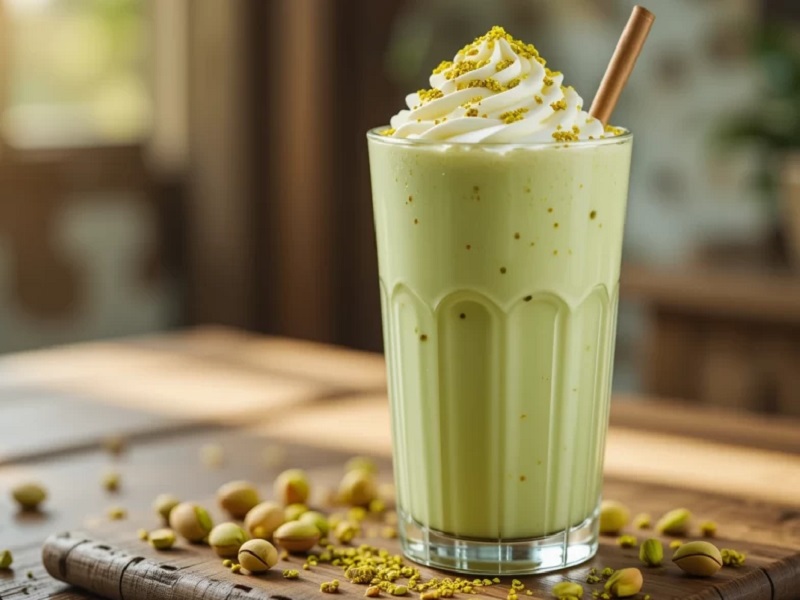 طرز تهیه میلک شیک ماچا