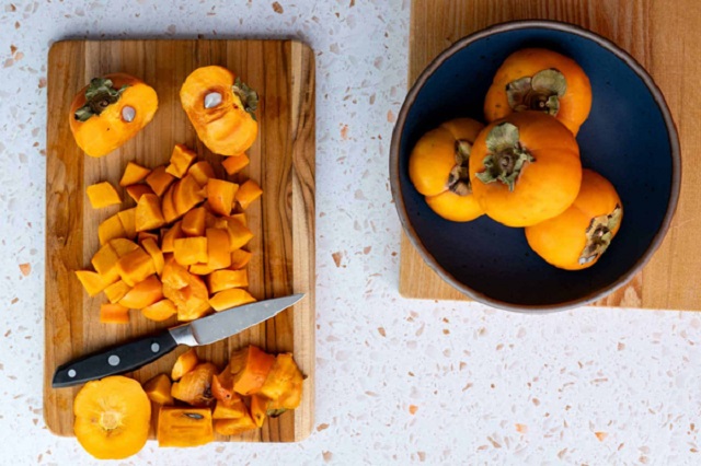 طریقه استفاده از خرمالو