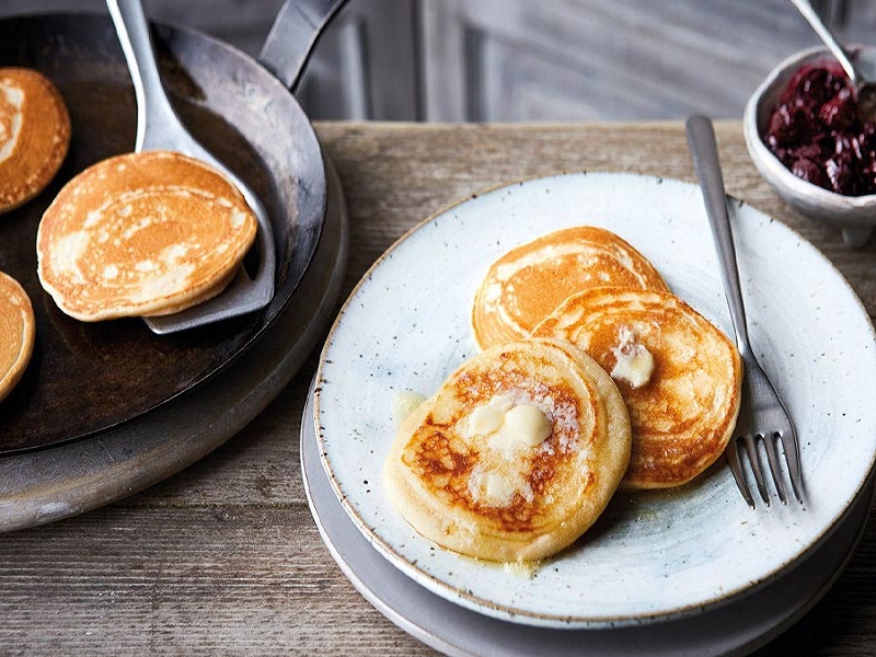 طرز تهیه پنکیک پنیری؛ در یک نگاه