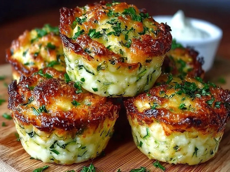 طرز تهیه مافین سیب زمینی + ترفندهای پف کردن و خیس نموندن وسط مافین