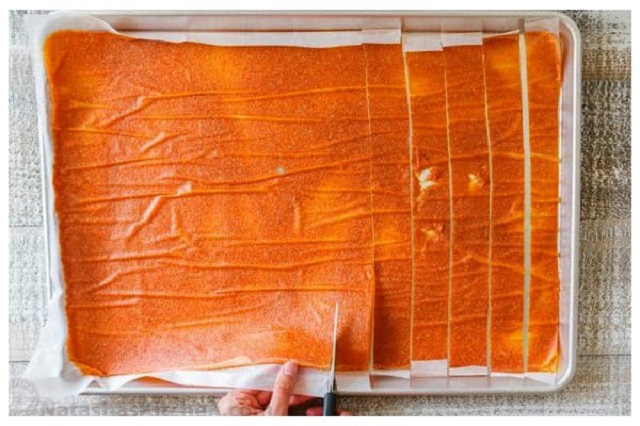 طرز تهیه لواشک کدو حلوایی در فر طرز تهیه لواشک کدو حلوایی در فر