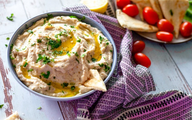 دیپ بادمجان کبابی و سیر دیپ بادمجان کبابی و سیر