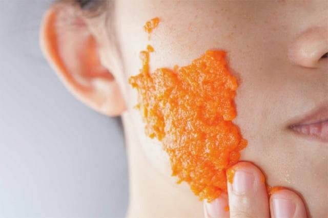 ماسک صورت خرمالو