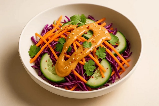 سس بادام زمینی با چی بخوریم؟ سس بادام زمینی با چی بخوریم؟