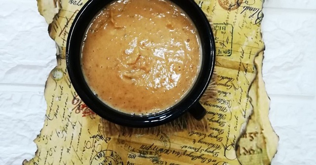 مراحل طرز تهیه سس بادام زمینی پخته مراحل طرز تهیه سس بادام زمینی پخته