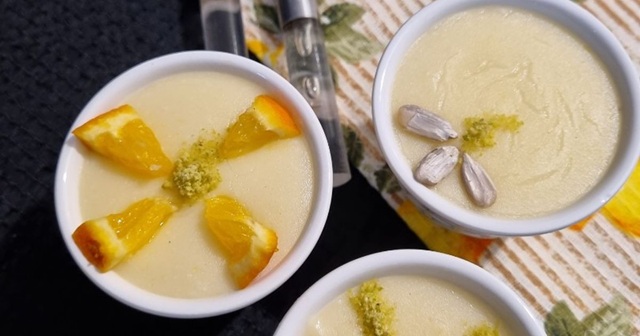 نکات مهم در طرز تهیه فرنی پرتقالی خانگی