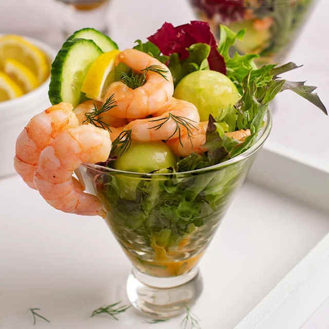 غذا با میگوی پخته چی درست کنم؟ | طرز تهیه کوکتل میگو