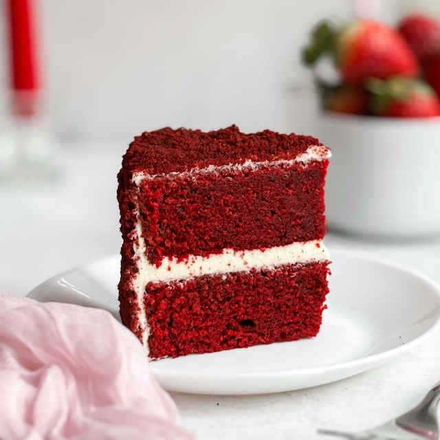 مراحل طرز تهیه کیک ردولوت با لبو