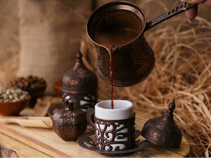 مراحل طرز تهیه قهوه عربی اصیل