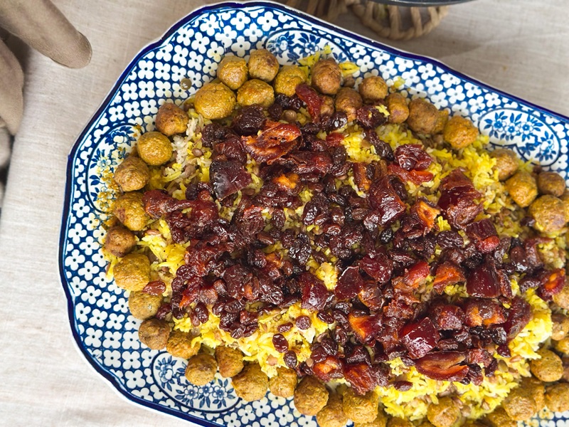 طرز تهیه عدس پلو با خرما | طبع عدس پلو با خرما گرمه یا سرد؟