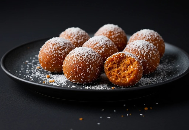 مراحل طرز تهیه توپک هویج ساده و خانگی مراحل طرز تهیه توپک هویج ساده و خانگی