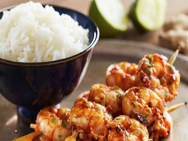 طرز تهیه میگو کبابی