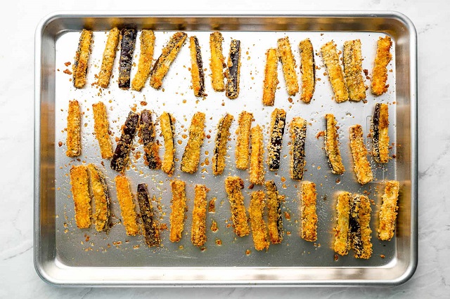 طرز تهیه بادمجان سوخاری در فر