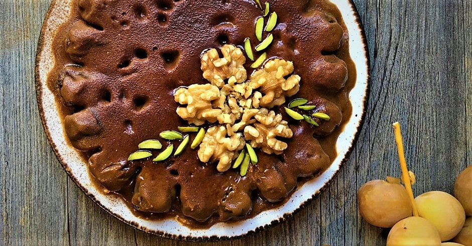 طرز تهیه رنگینک خرما ساده خانگی در یک نگاه