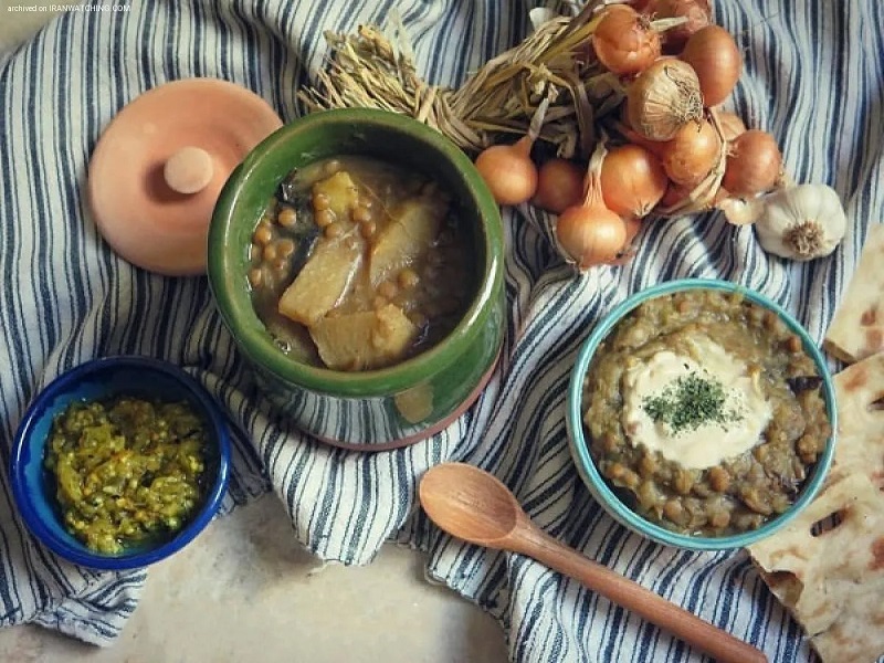 طرز تهیه آبگوشت کلم قمری