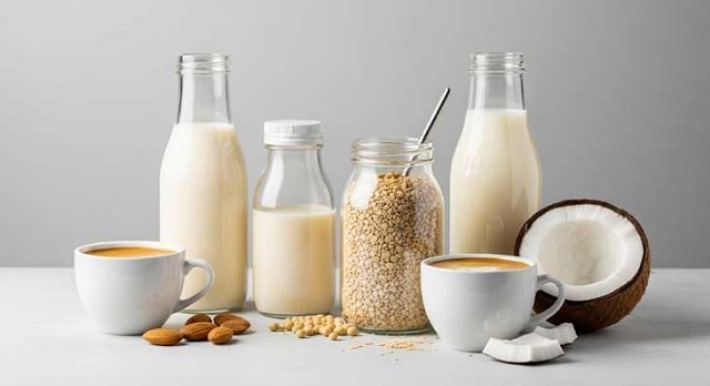 جایگزین‌های گیاهی شیر برای قهوه