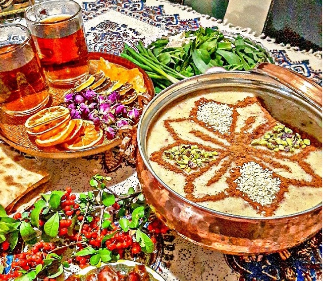 ایده‌های مجلسی تزئین حلیم برای مهمانی و پذیرایی رسمی
