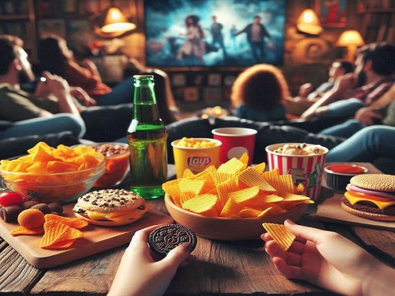 بهترین تنقلات برای فیلم دیدن